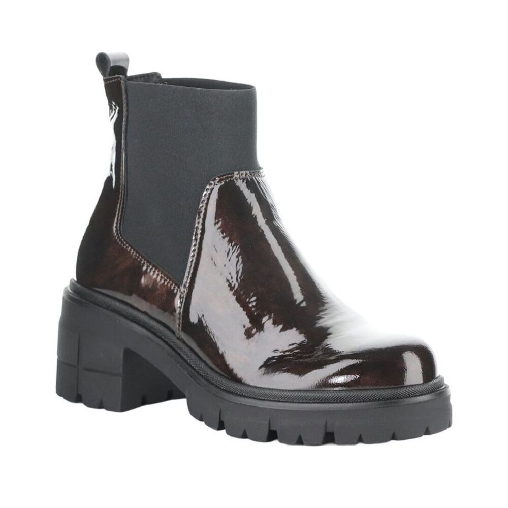 Bos & Co Bianc Patent Leather Boot